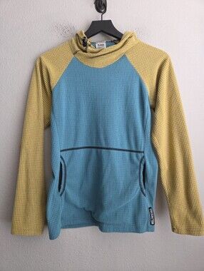 Melanzana Micro Grid Hoodie size S